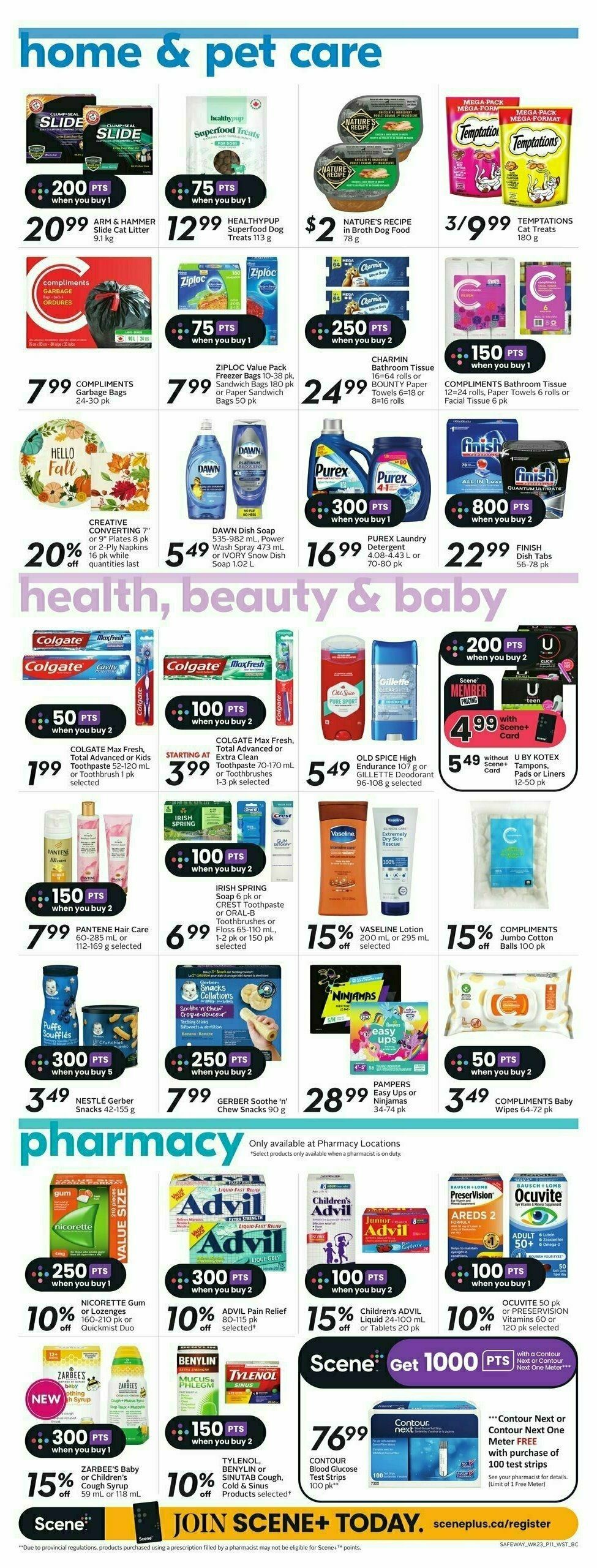 Safeway Flyer from October 5