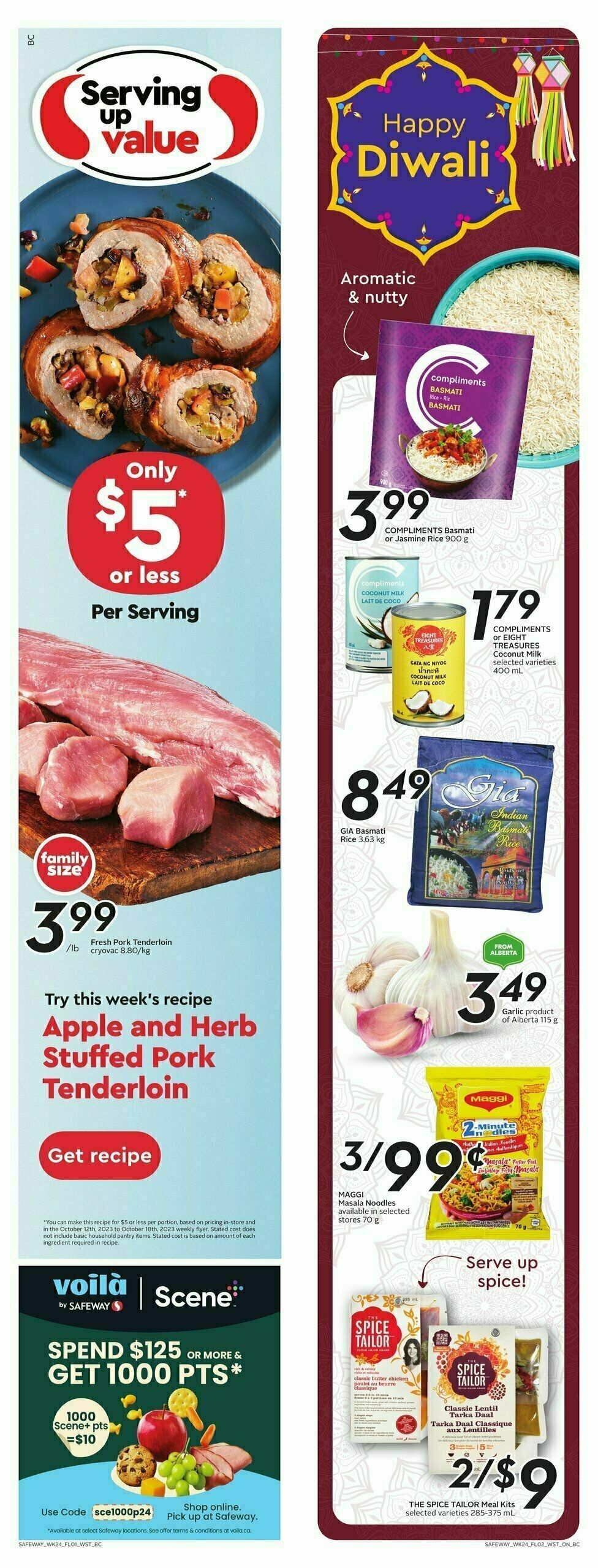 Safeway Flyer from October 12