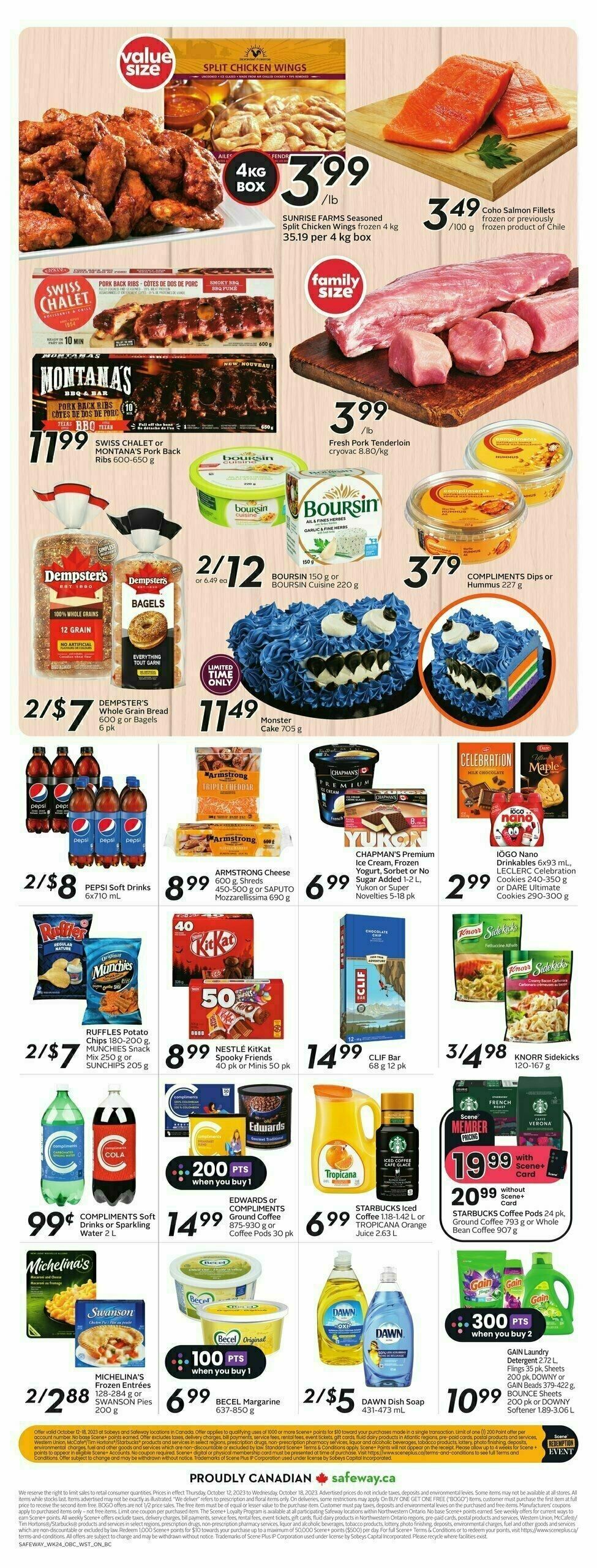 Safeway Flyer from October 12