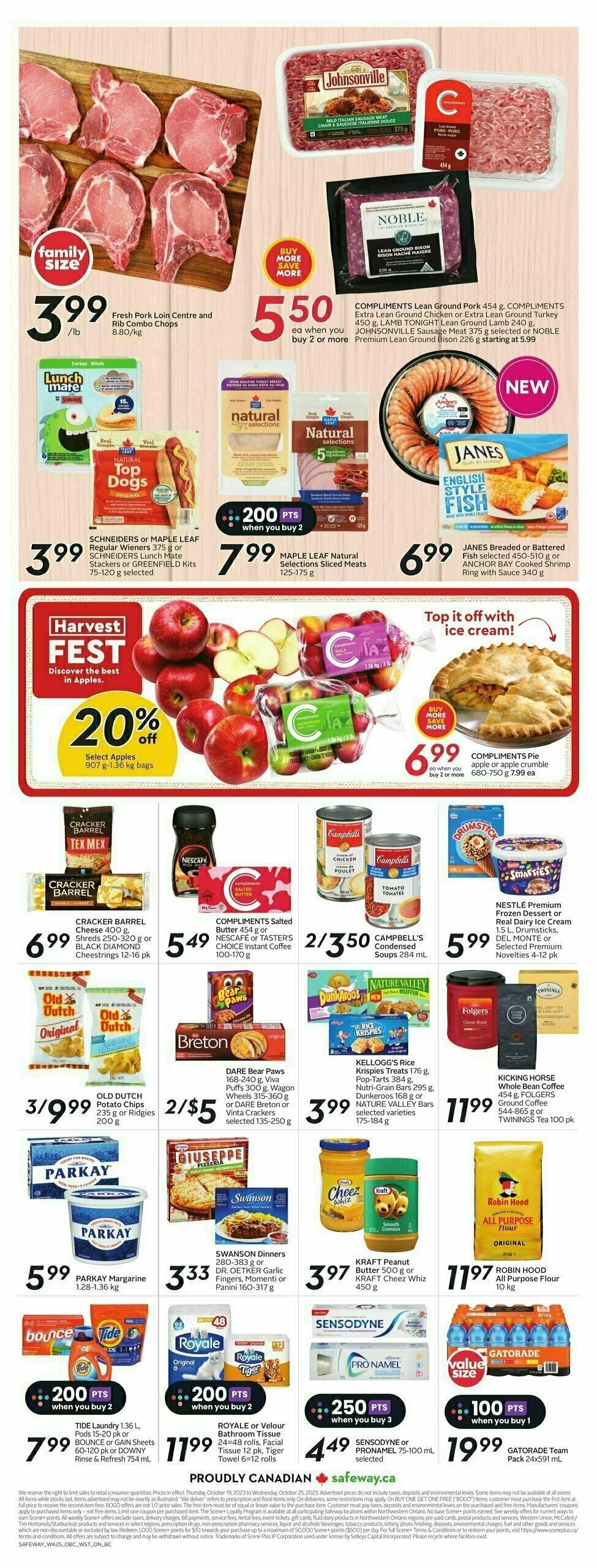 Safeway Flyer from October 19
