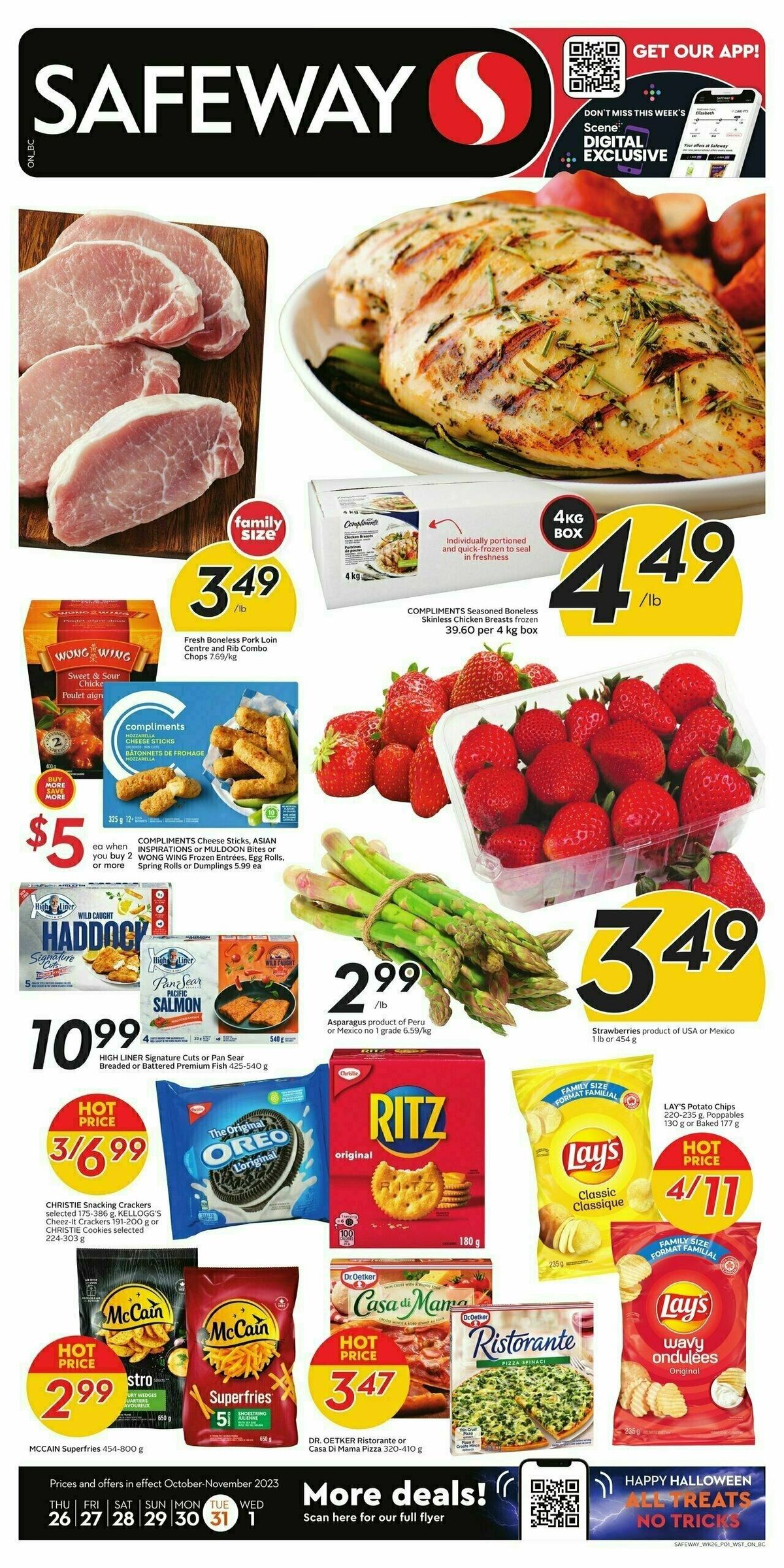 Safeway Flyer from October 26