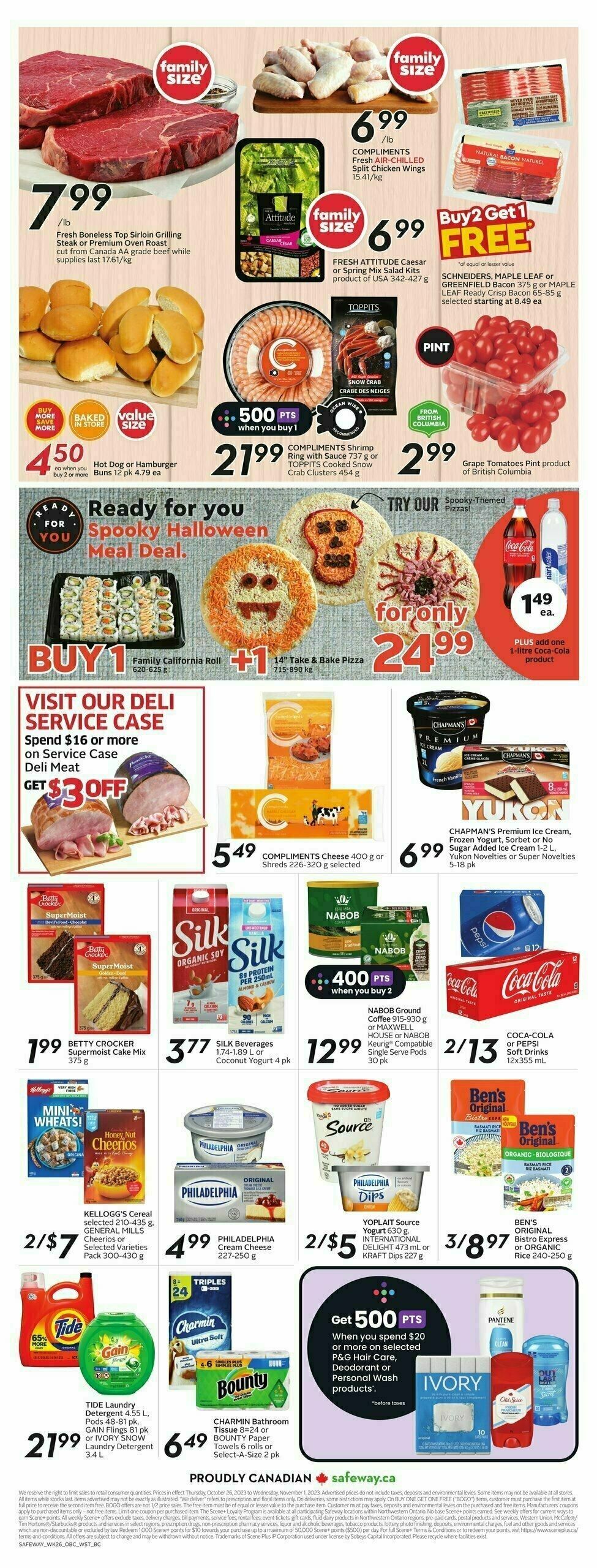 Safeway Flyer from October 26