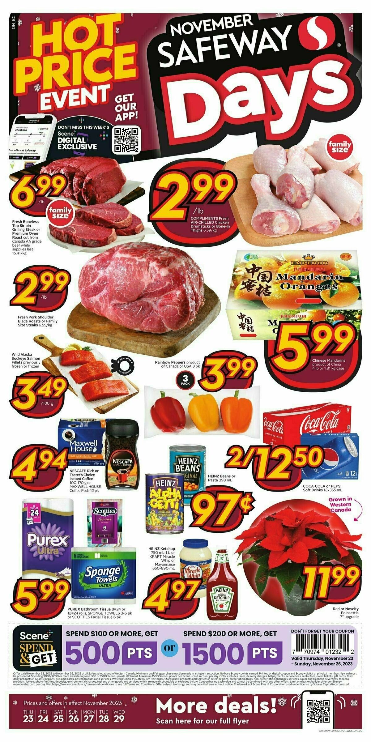 Safeway Flyer from November 23