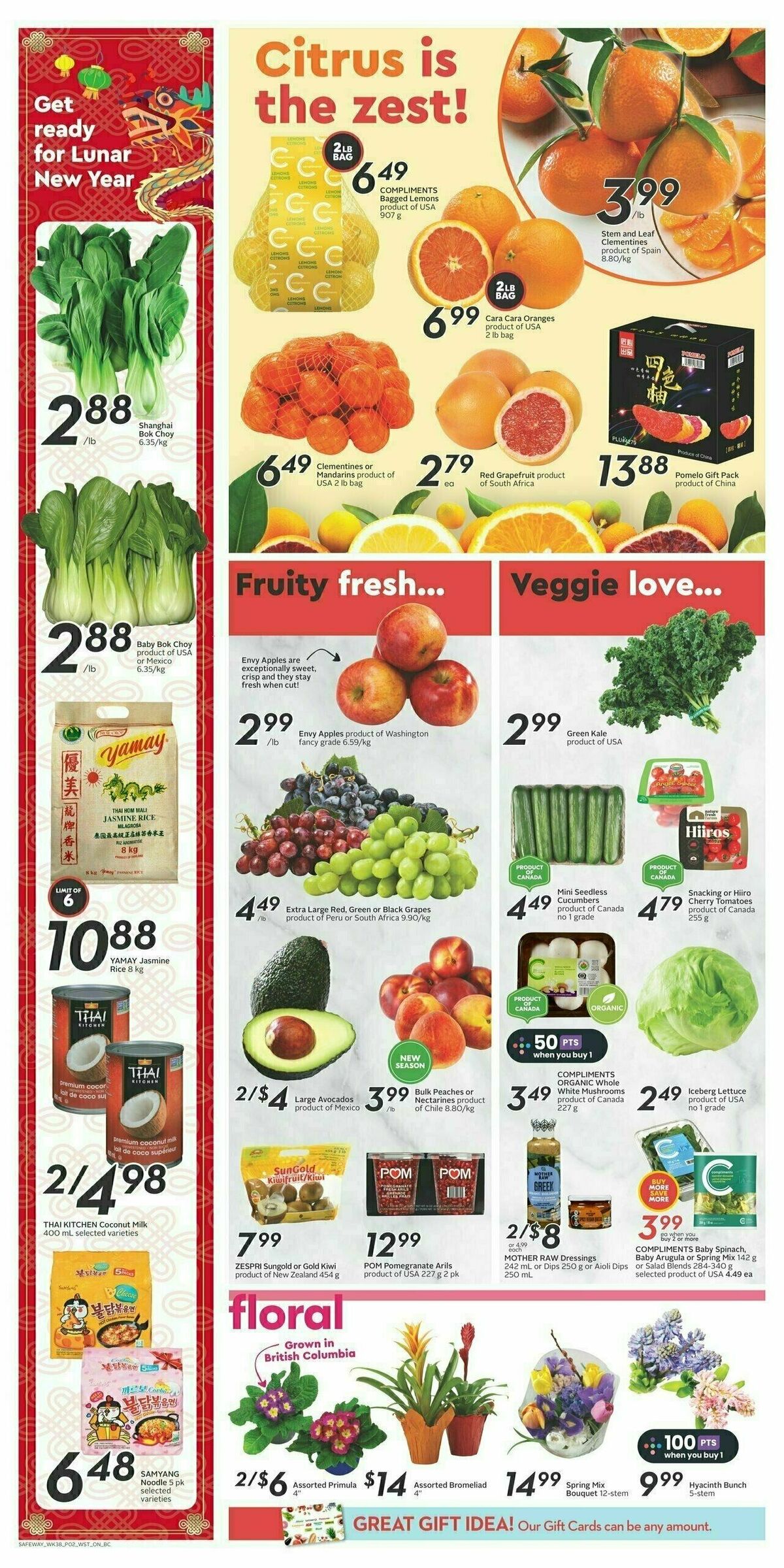 Safeway Flyer from January 18