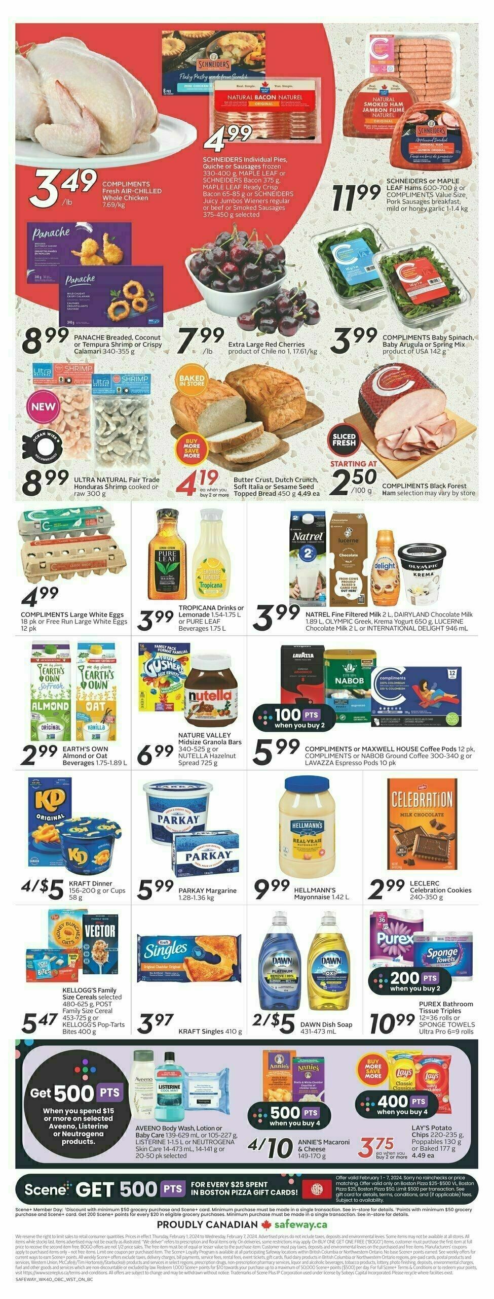 Safeway Flyer from February 1