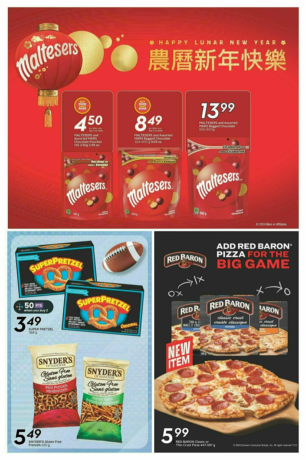 Safeway Flyer from February 8