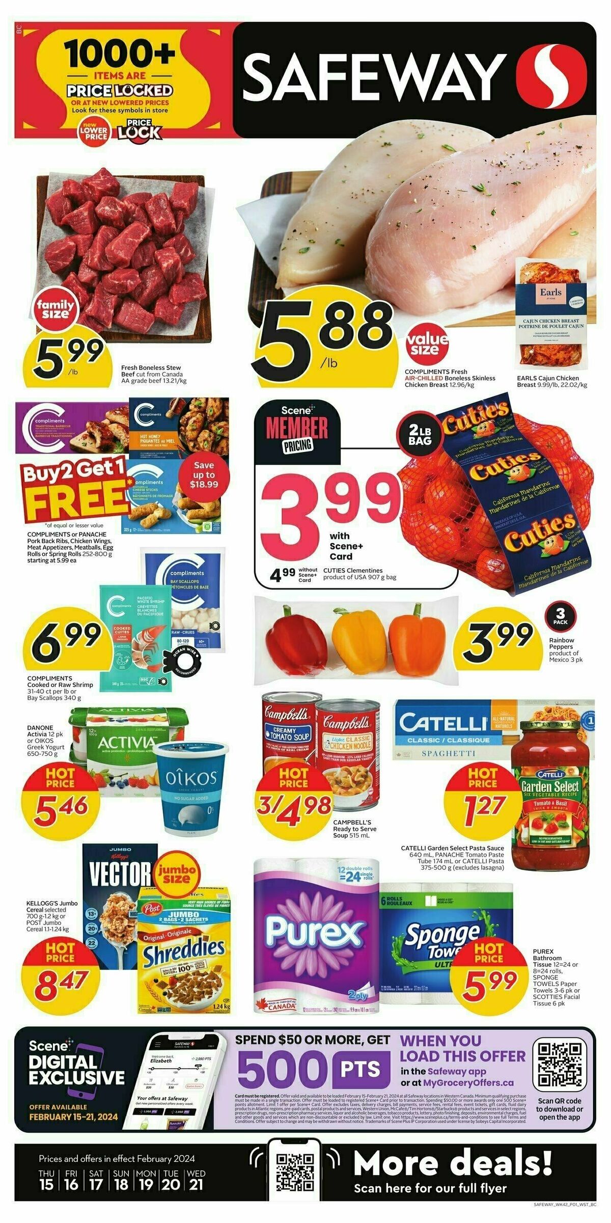 Safeway Flyer from February 15