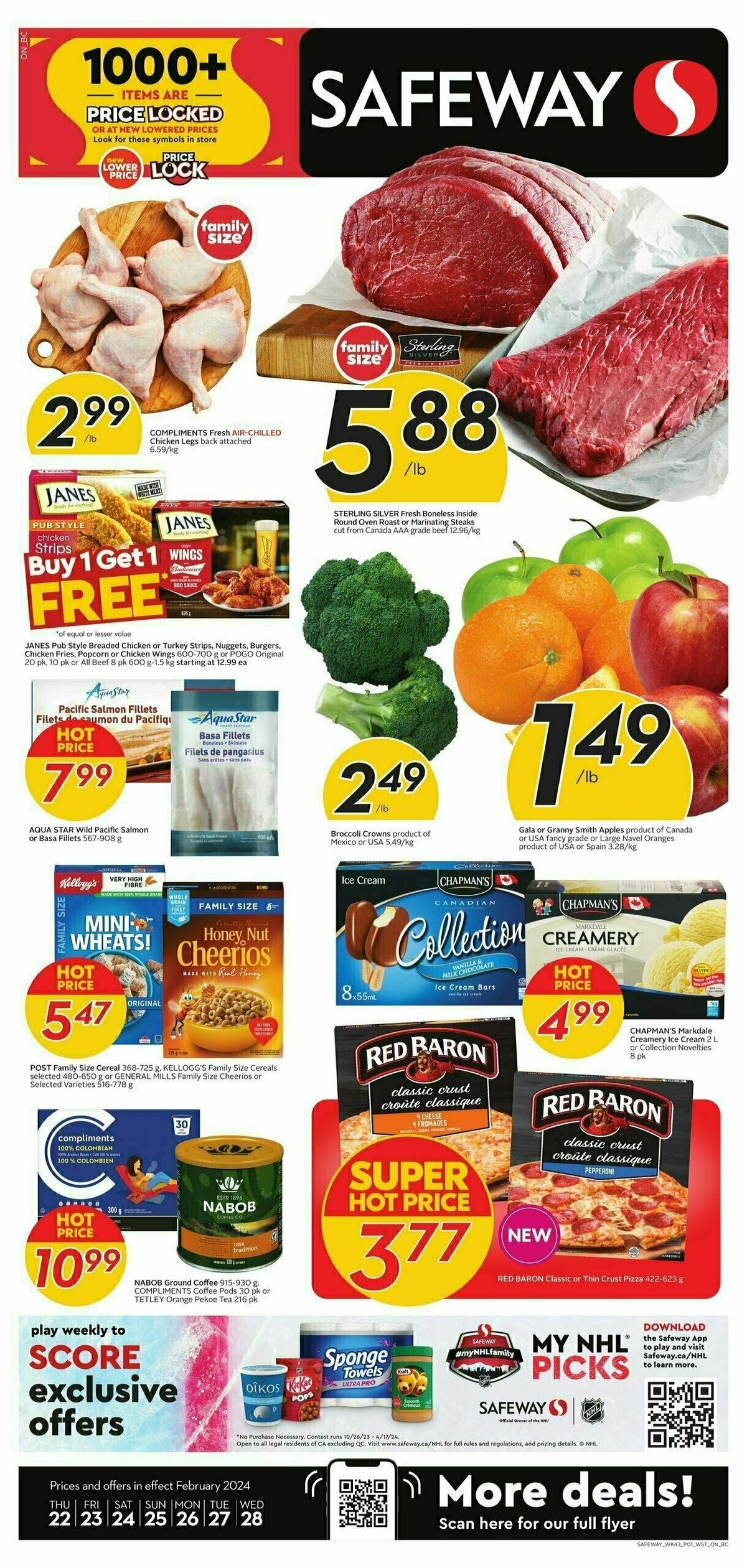 Safeway Flyer from February 22