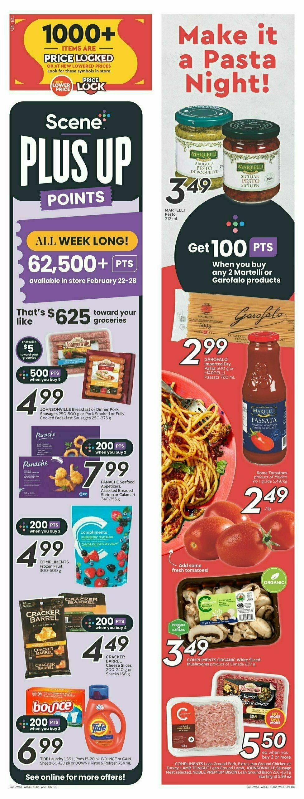 Safeway Flyer from February 22