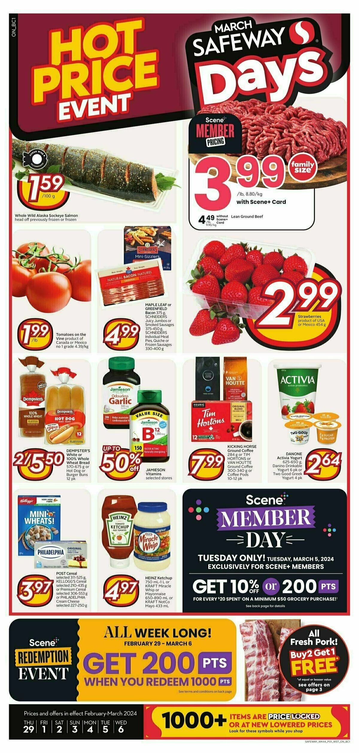 Safeway Flyer from February 29
