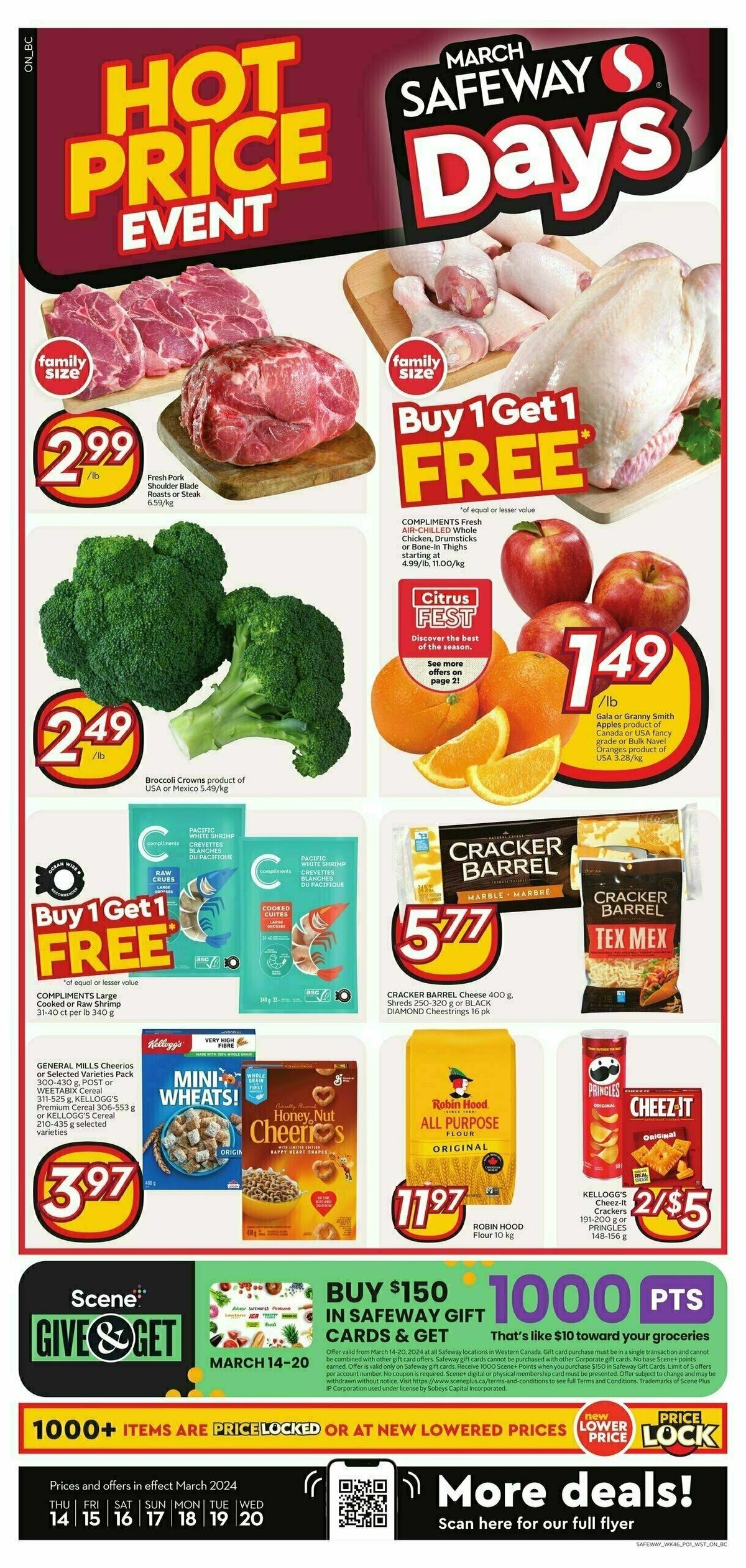 Safeway Flyer from March 14