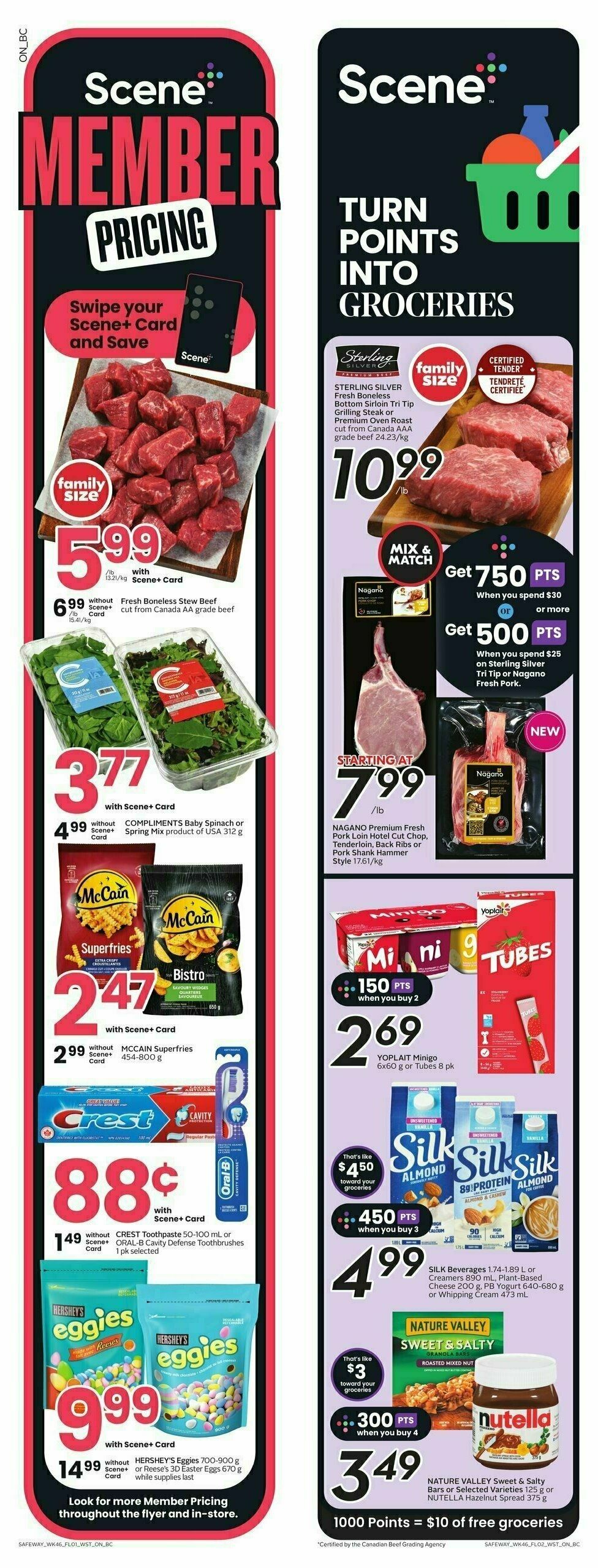 Safeway Flyer from March 14