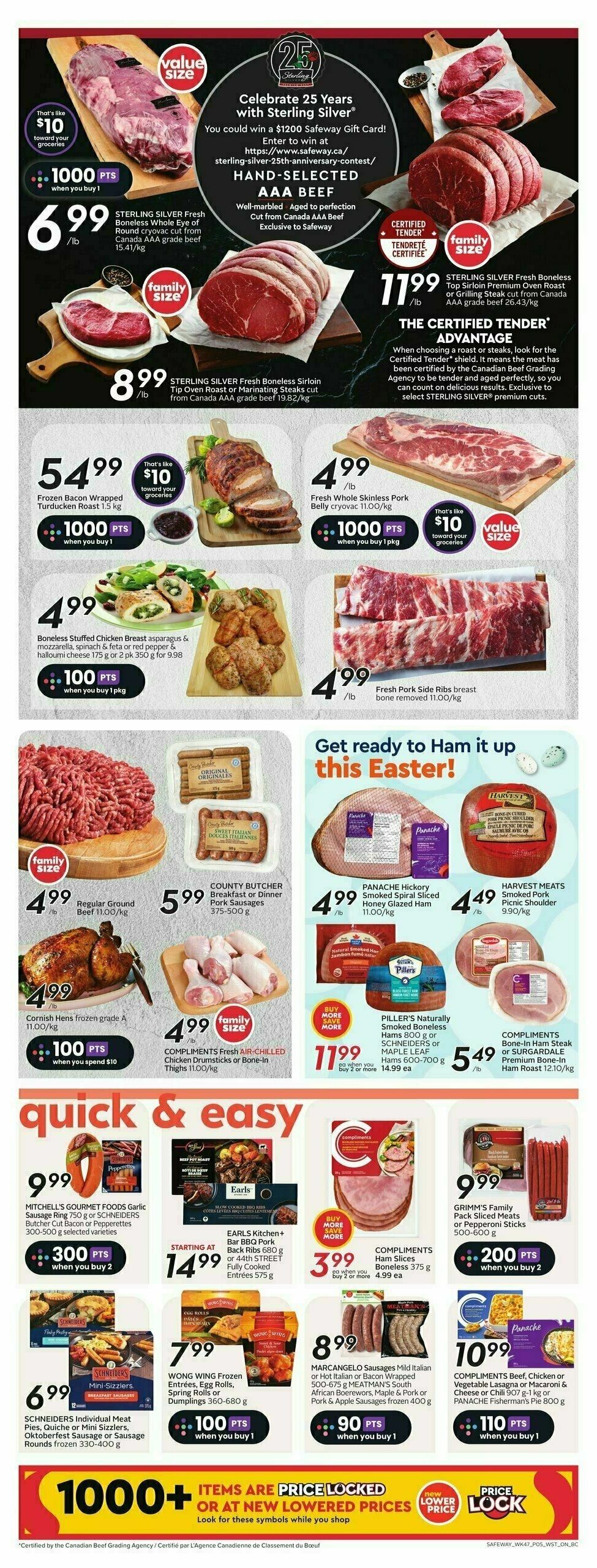 Safeway Flyer from March 21