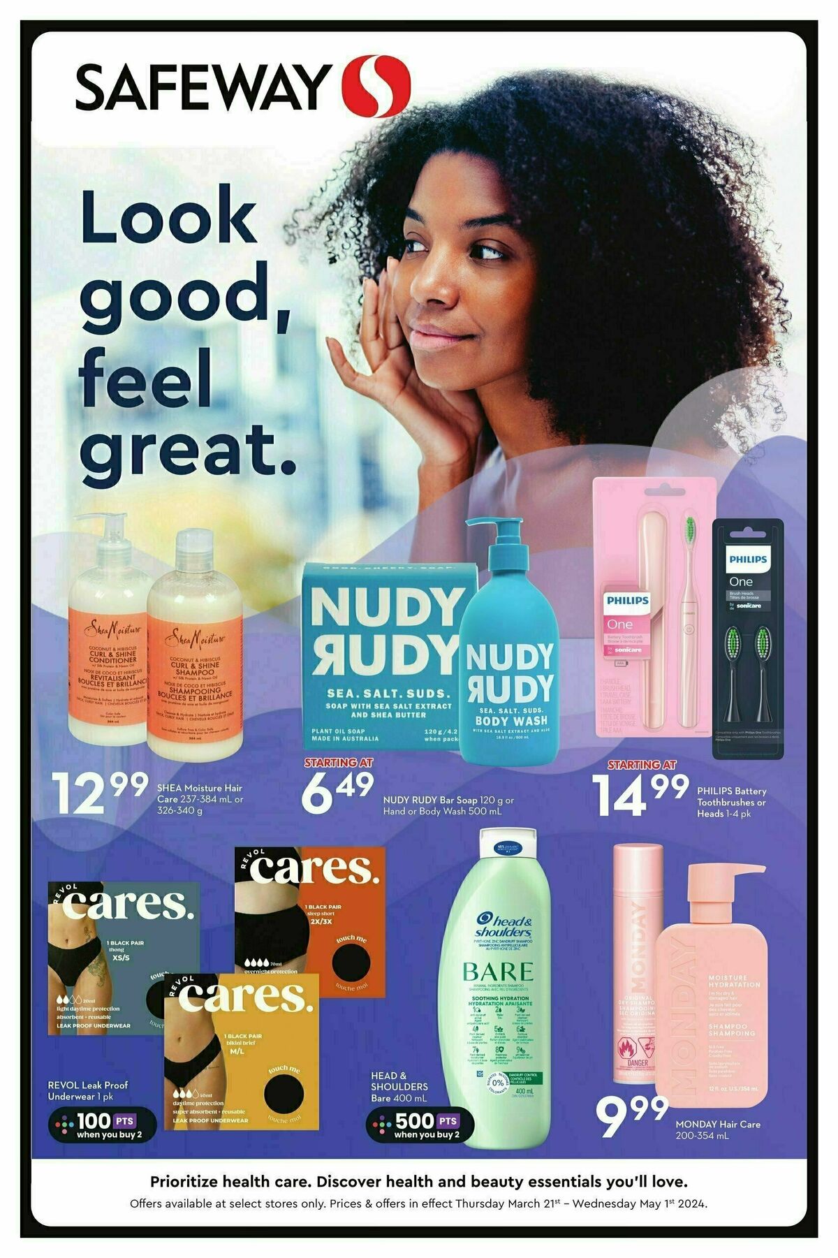 Safeway Health & Beauty Flyer from March 21