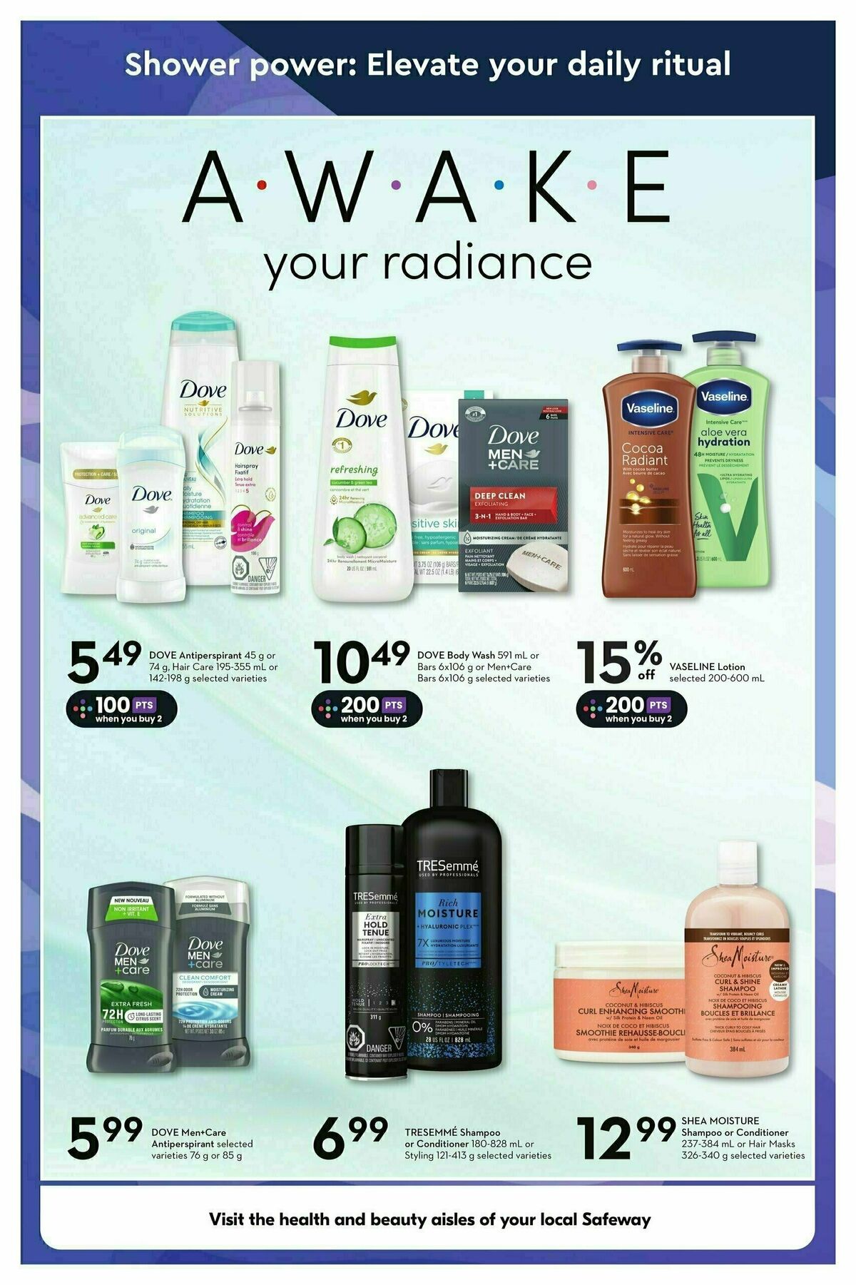 Safeway Health & Beauty Flyer from March 21