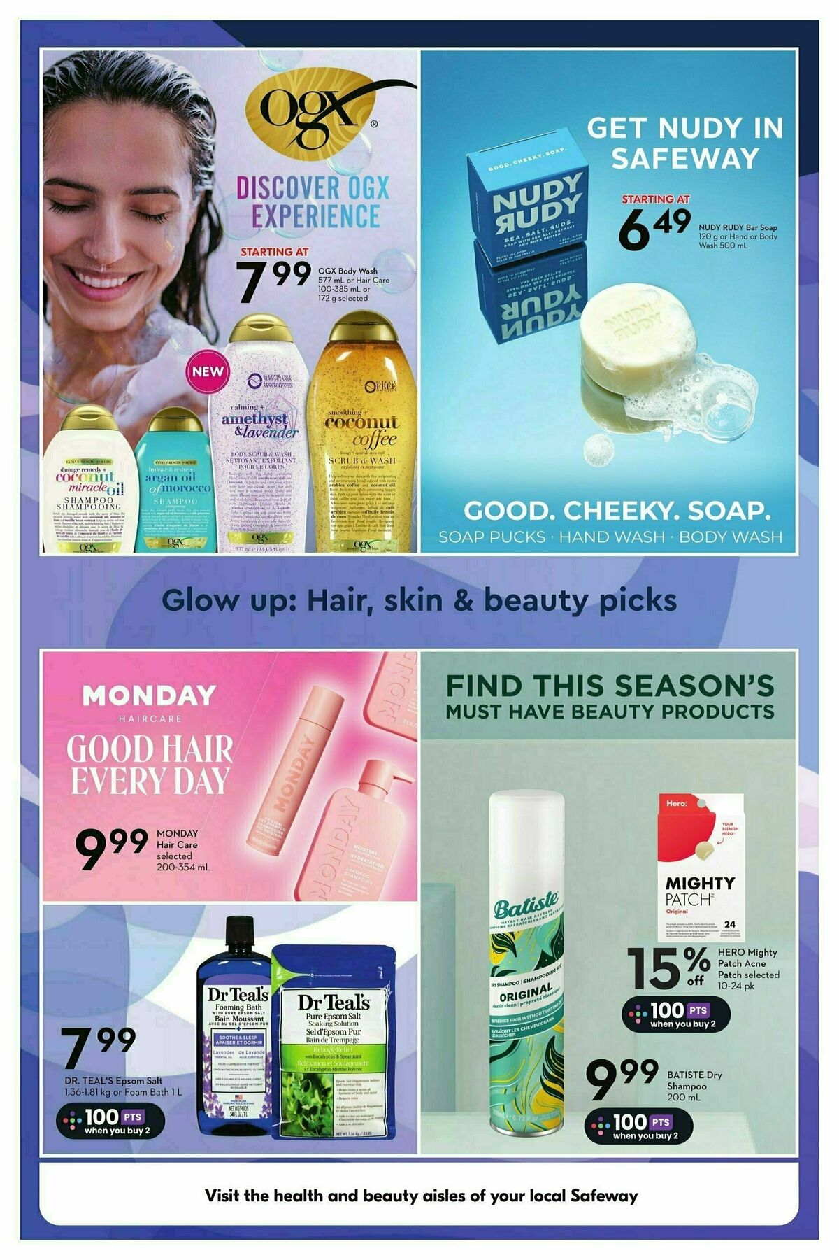 Safeway Health & Beauty Flyer from March 21