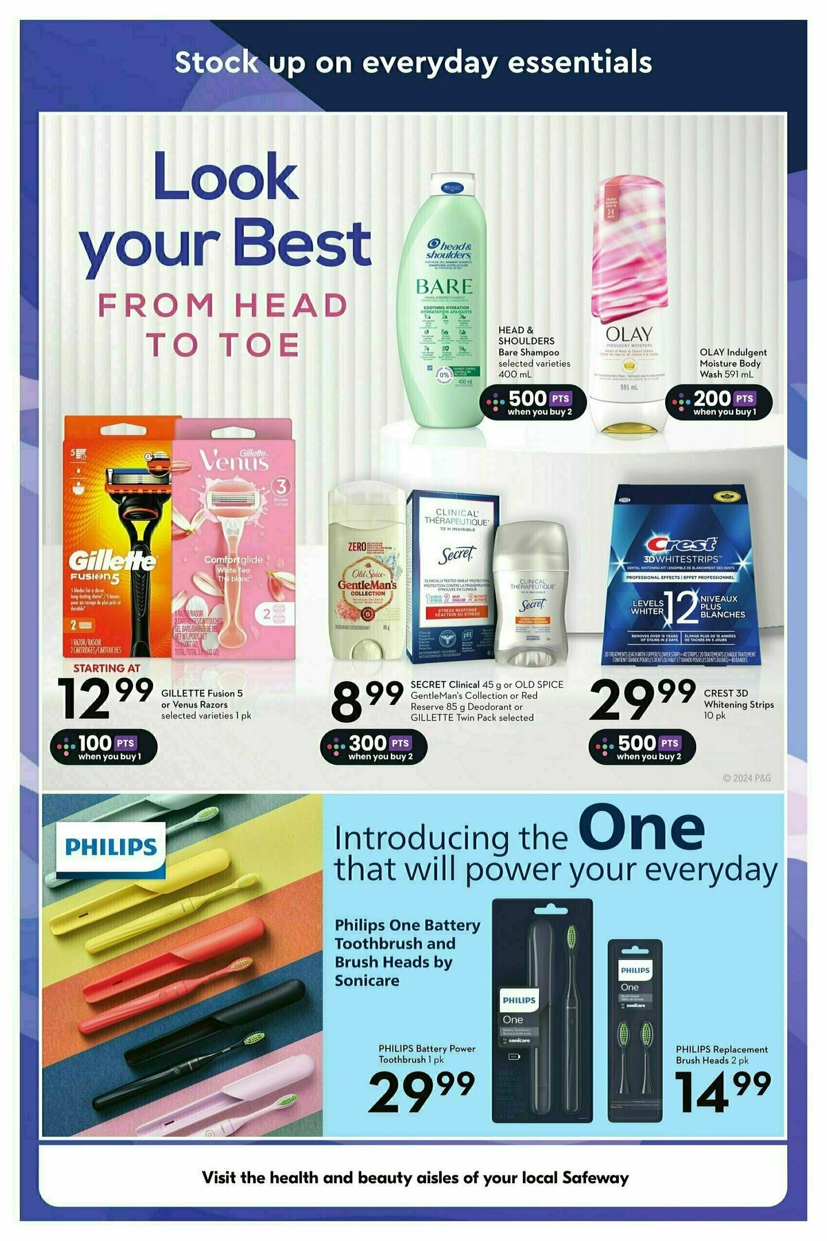 Safeway Health & Beauty Flyer from March 21