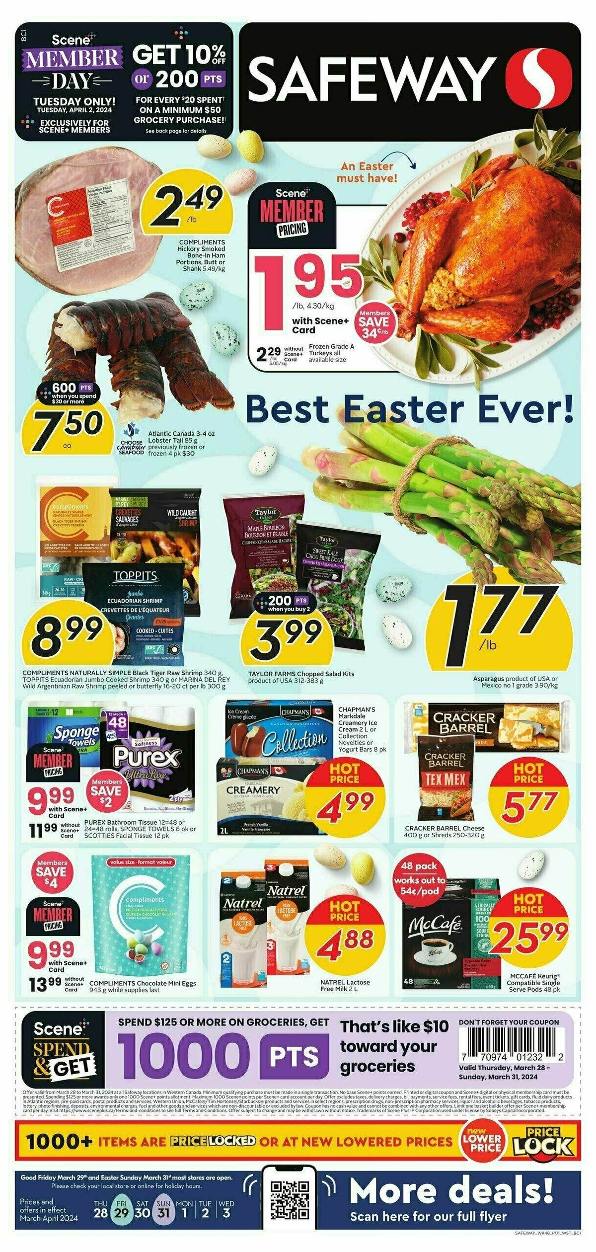 Safeway Flyer from March 28