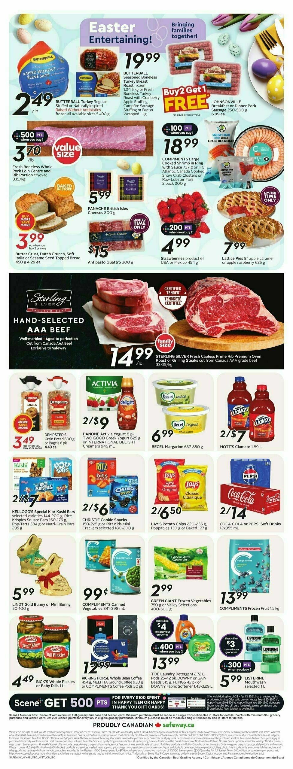 Safeway Flyer from March 28