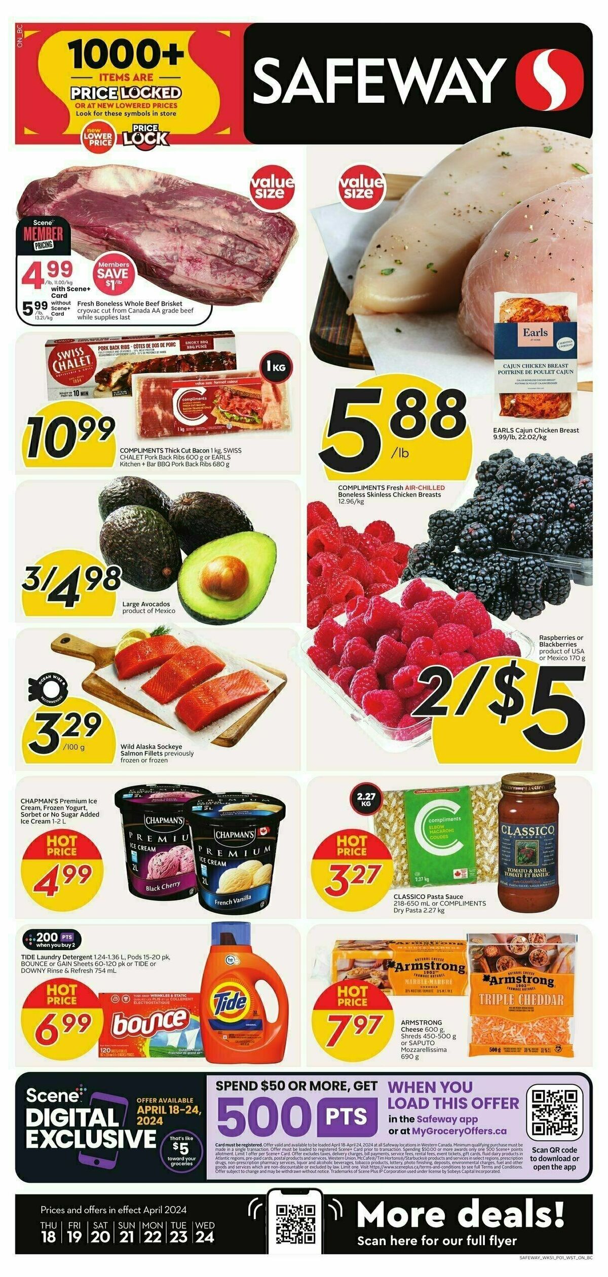 Safeway Flyer from April 18