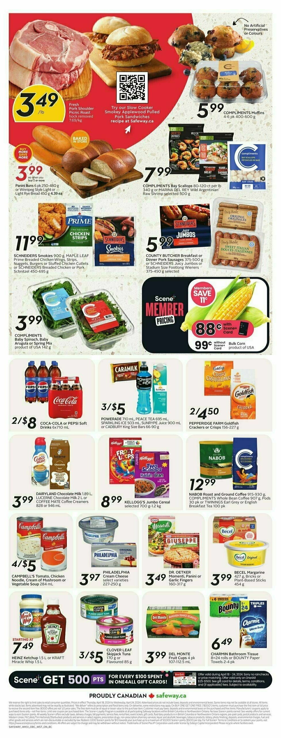 Safeway Flyer from April 18
