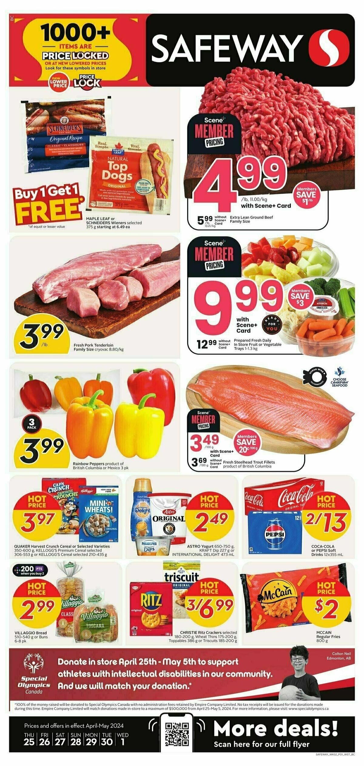 Safeway Flyer from April 25