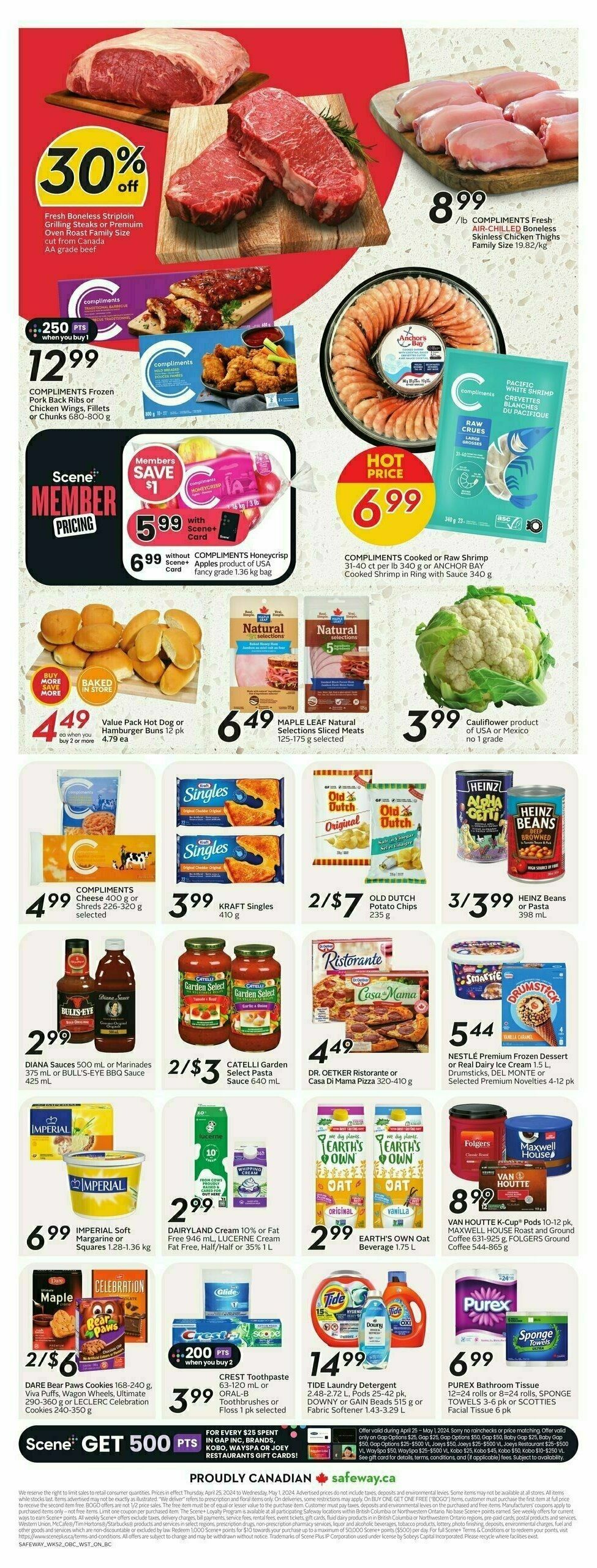Safeway Flyer from April 25