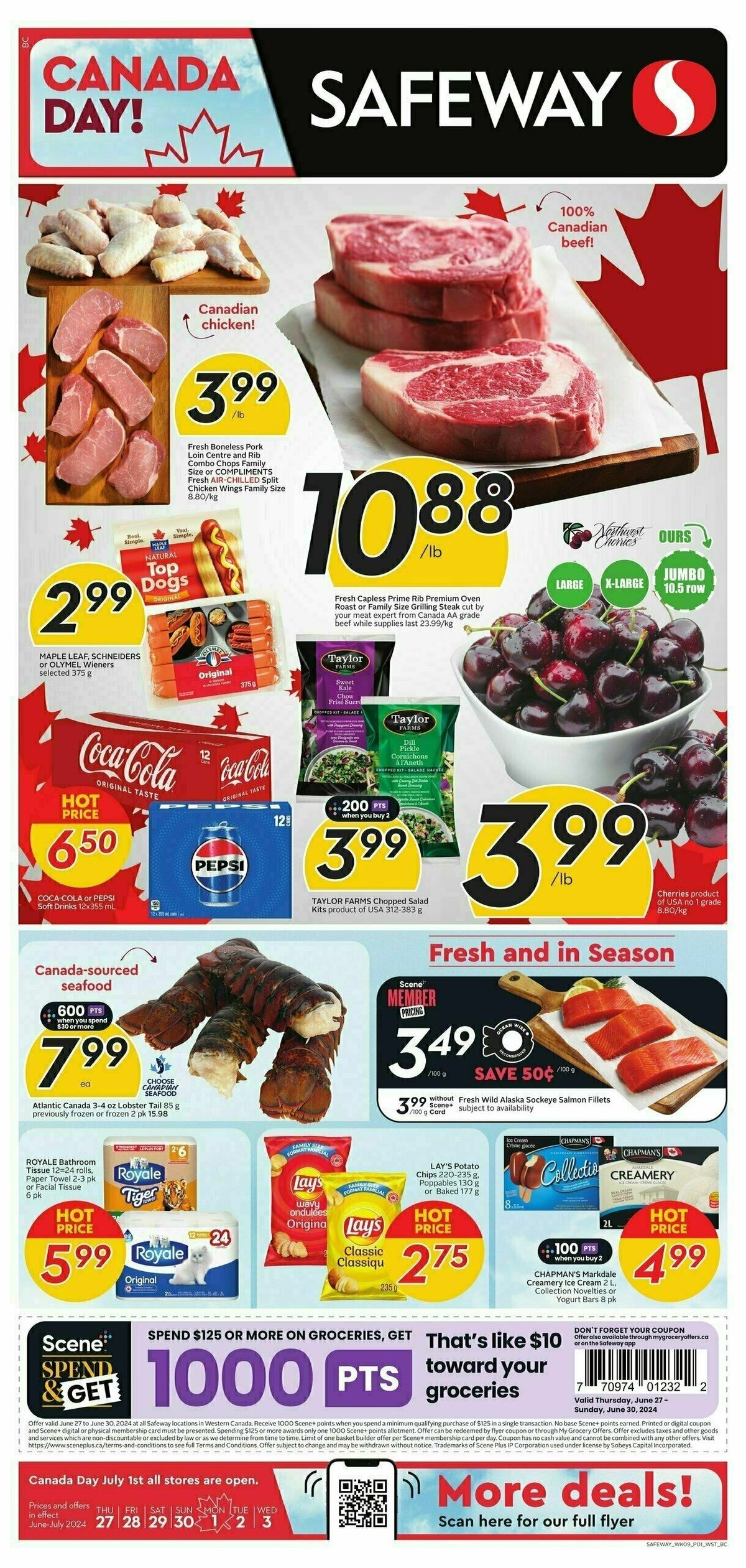 Safeway Flyer from June 27