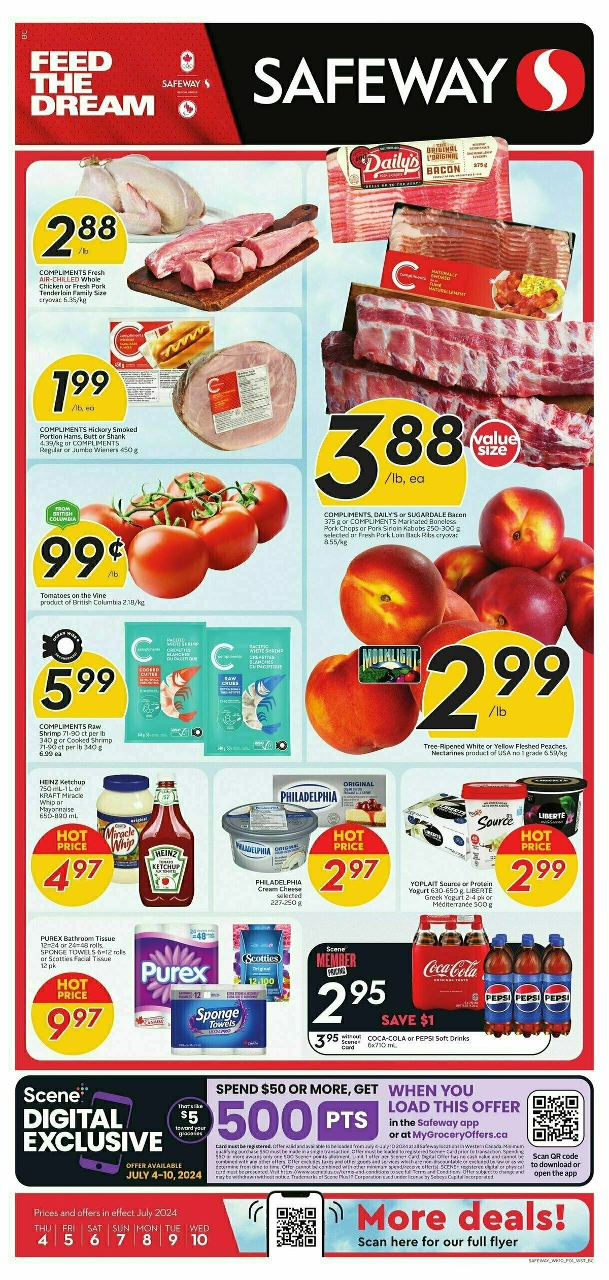 Safeway Flyer from July 4