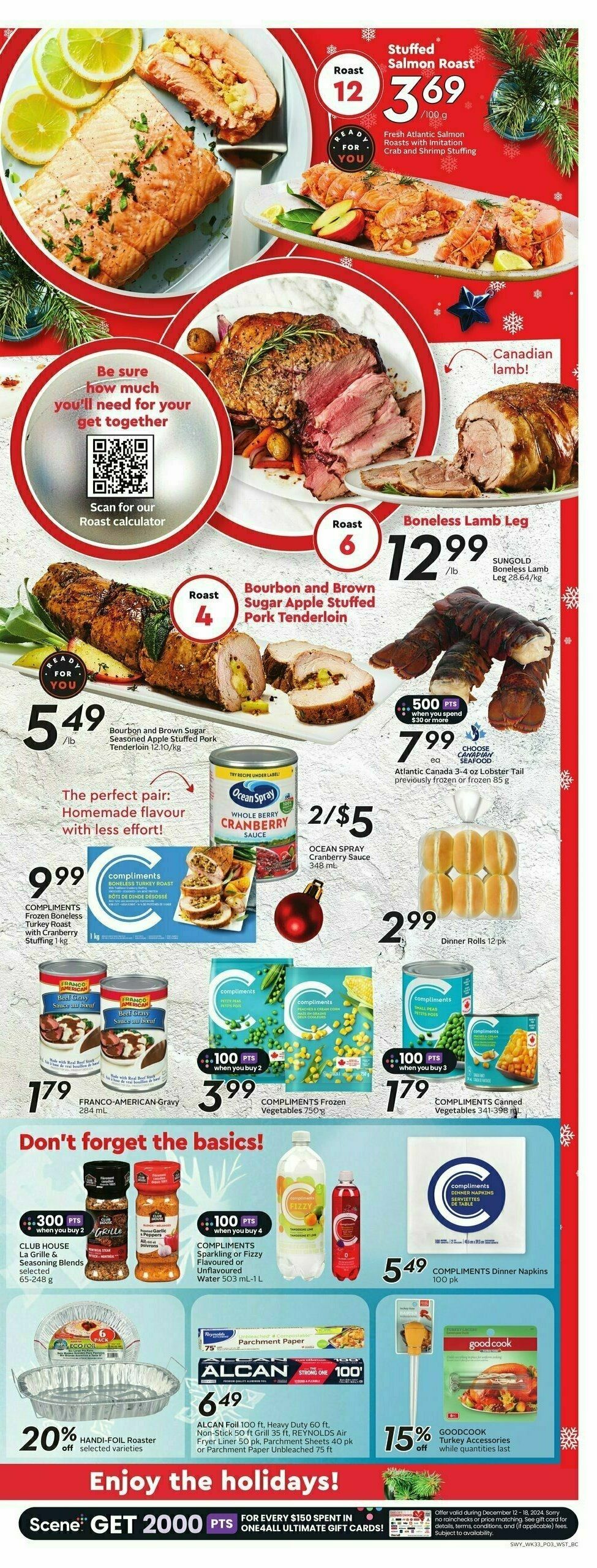 Safeway Flyer from December 12