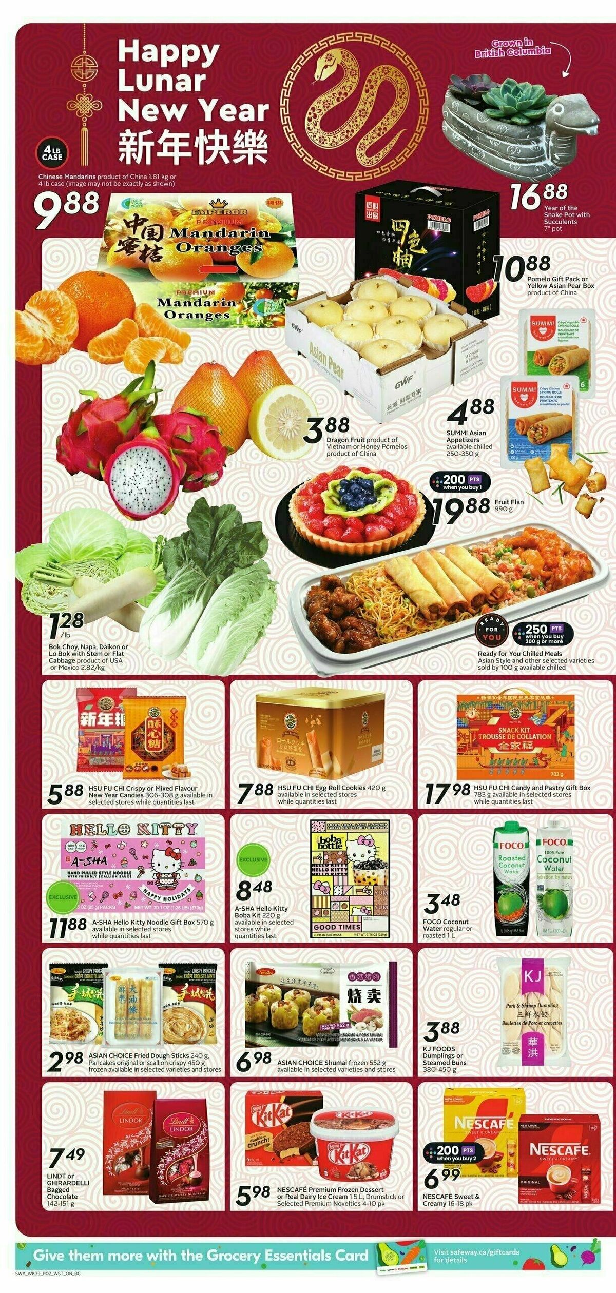 Safeway Flyer from January 23