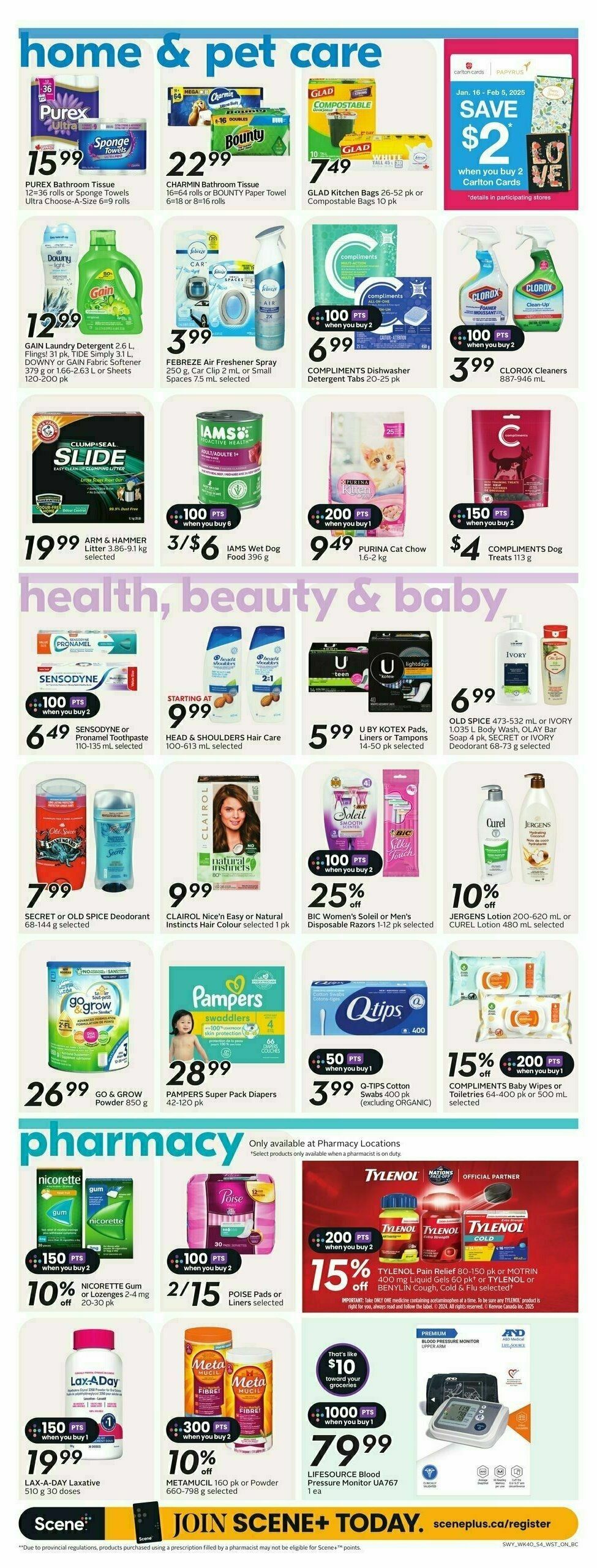 Safeway Flyer from January 30