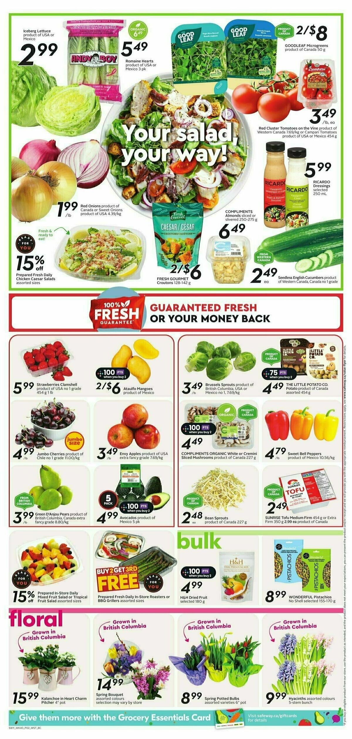Safeway Flyer from January 30