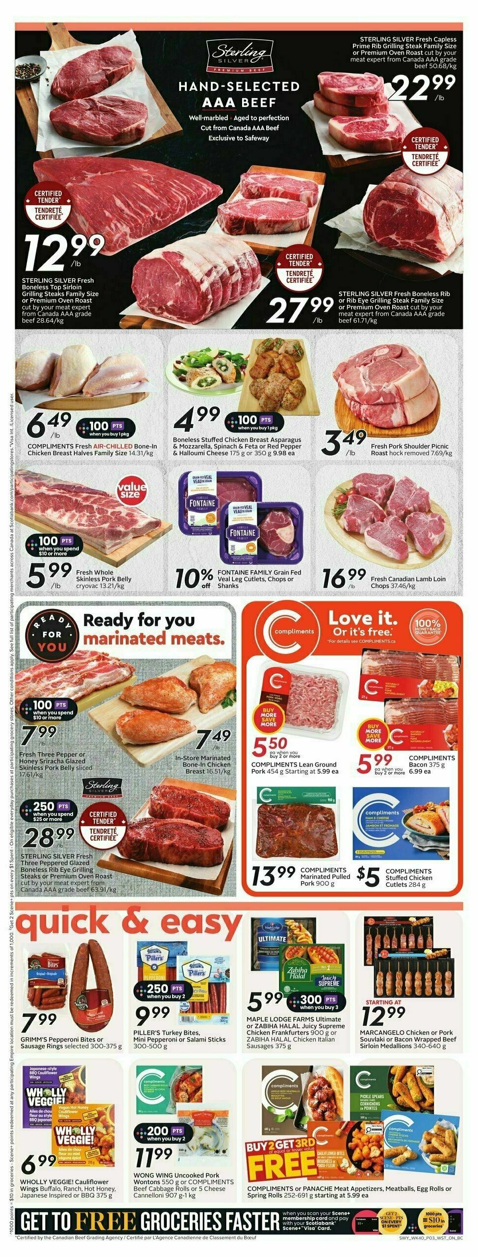 Safeway Flyer from January 30