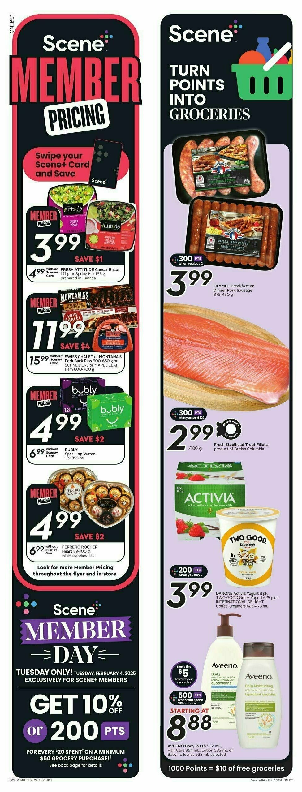 Safeway Flyer from January 30