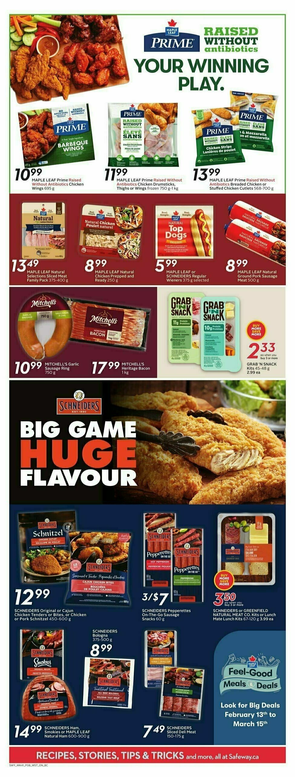 Safeway Flyer from February 6