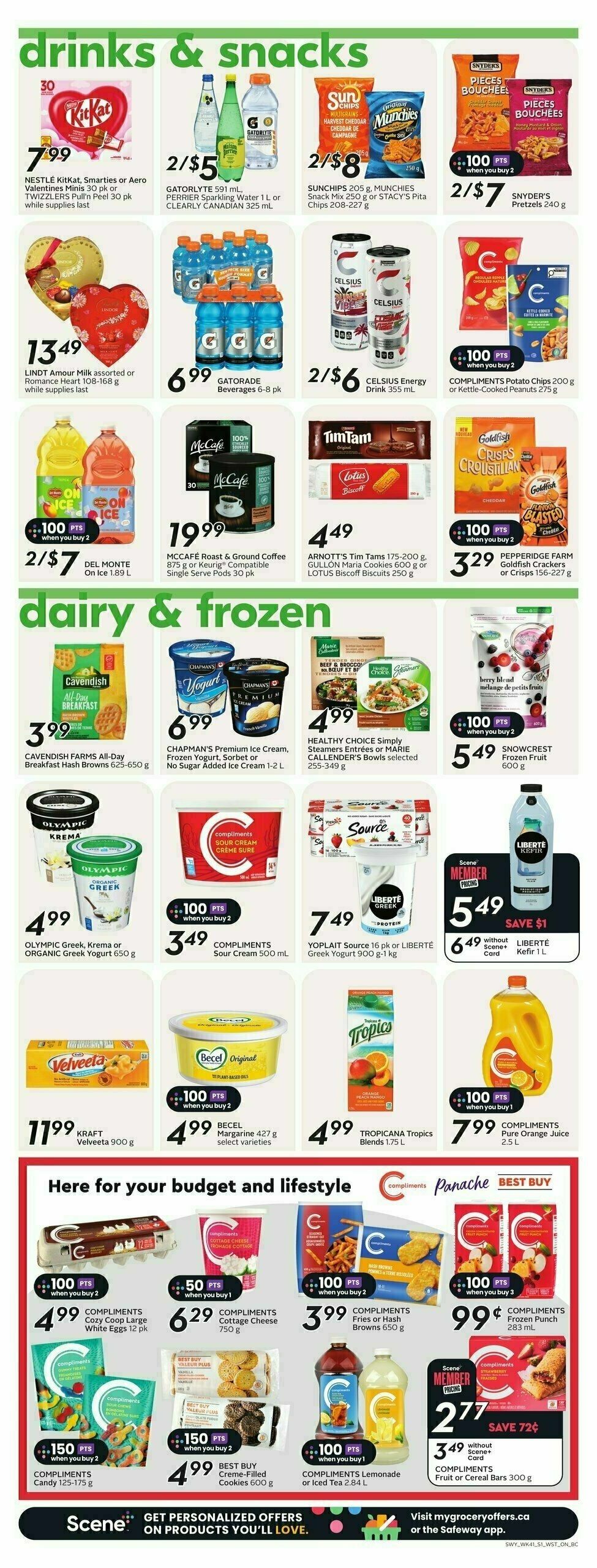 Safeway Flyer from February 6