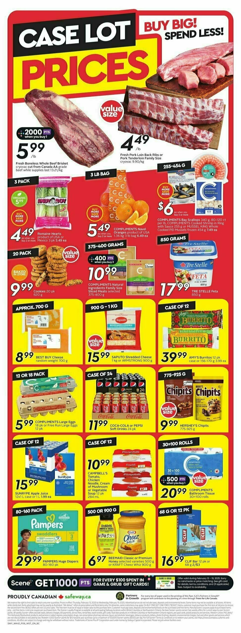 Safeway Flyer from February 13