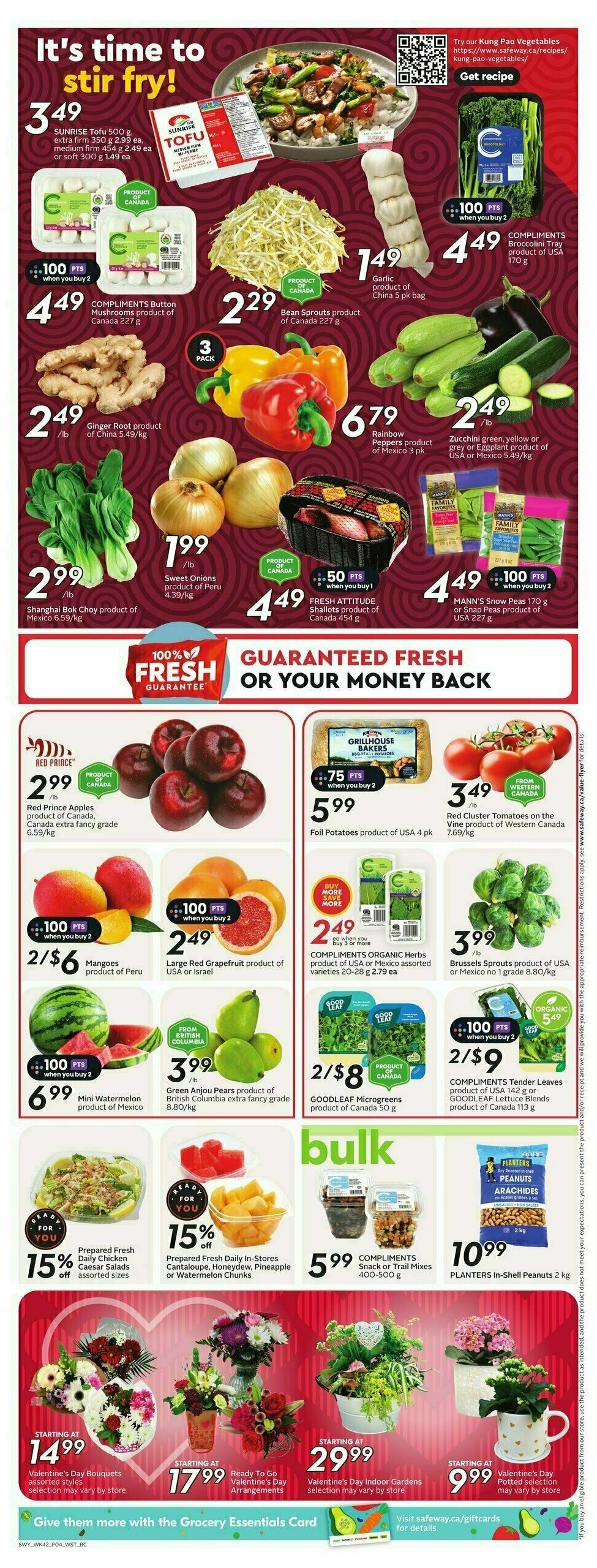 Safeway Flyer from February 13