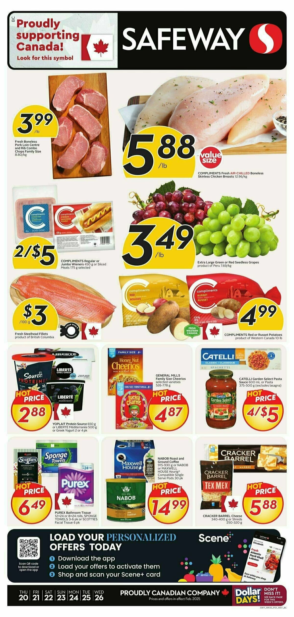 Safeway Flyer from February 20