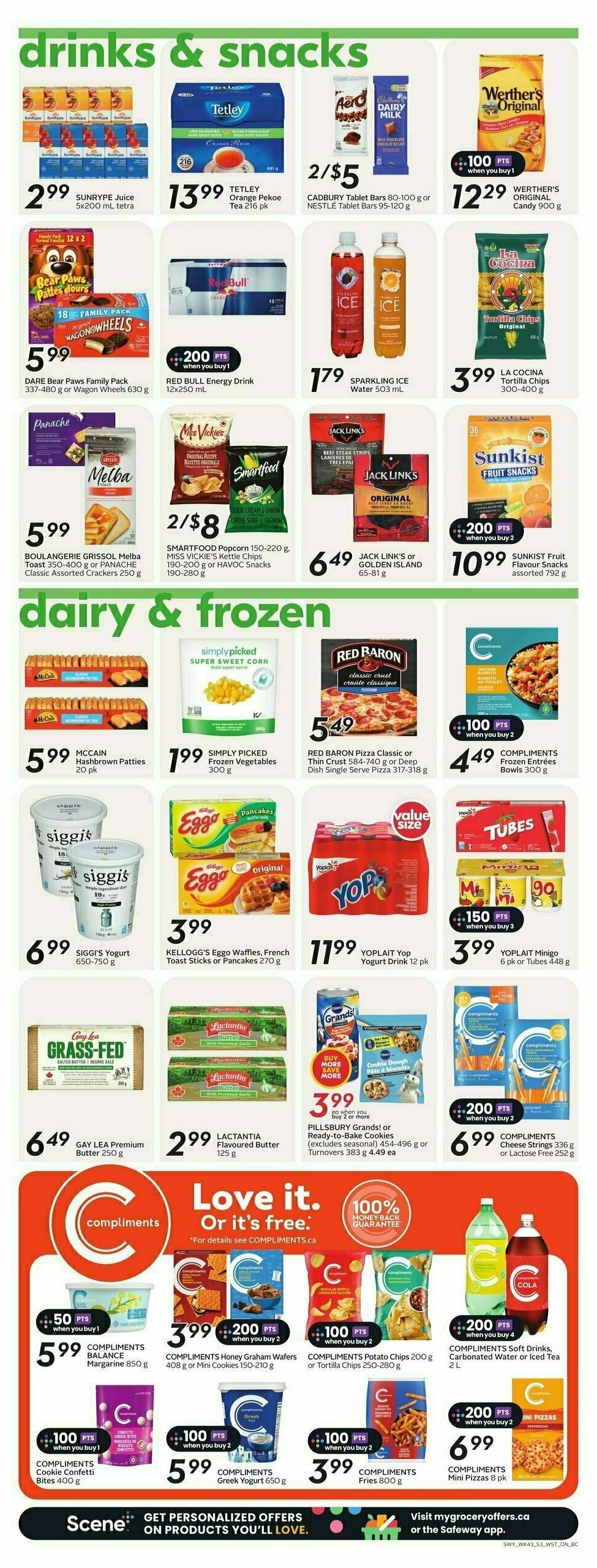 Safeway Flyer from February 20