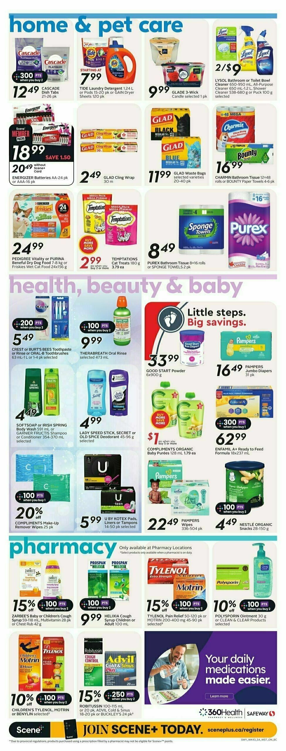 Safeway Flyer from February 20