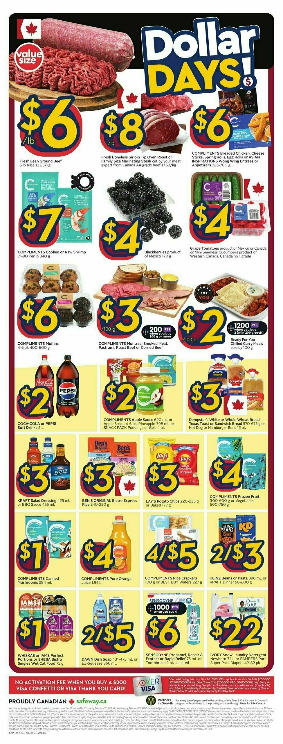 Safeway Flyer from February 20