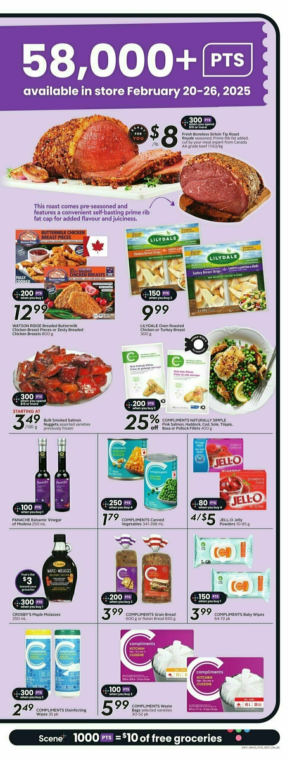 Safeway Flyer from February 20