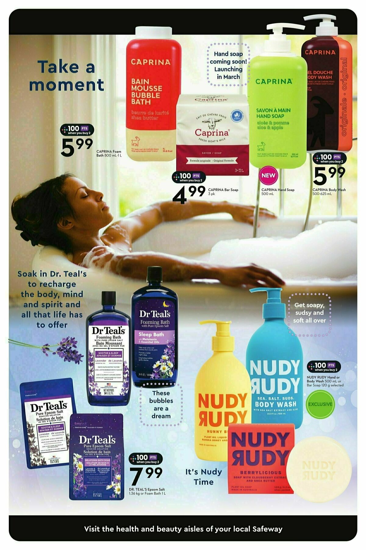 Safeway Health & Beauty Flyer from February 20