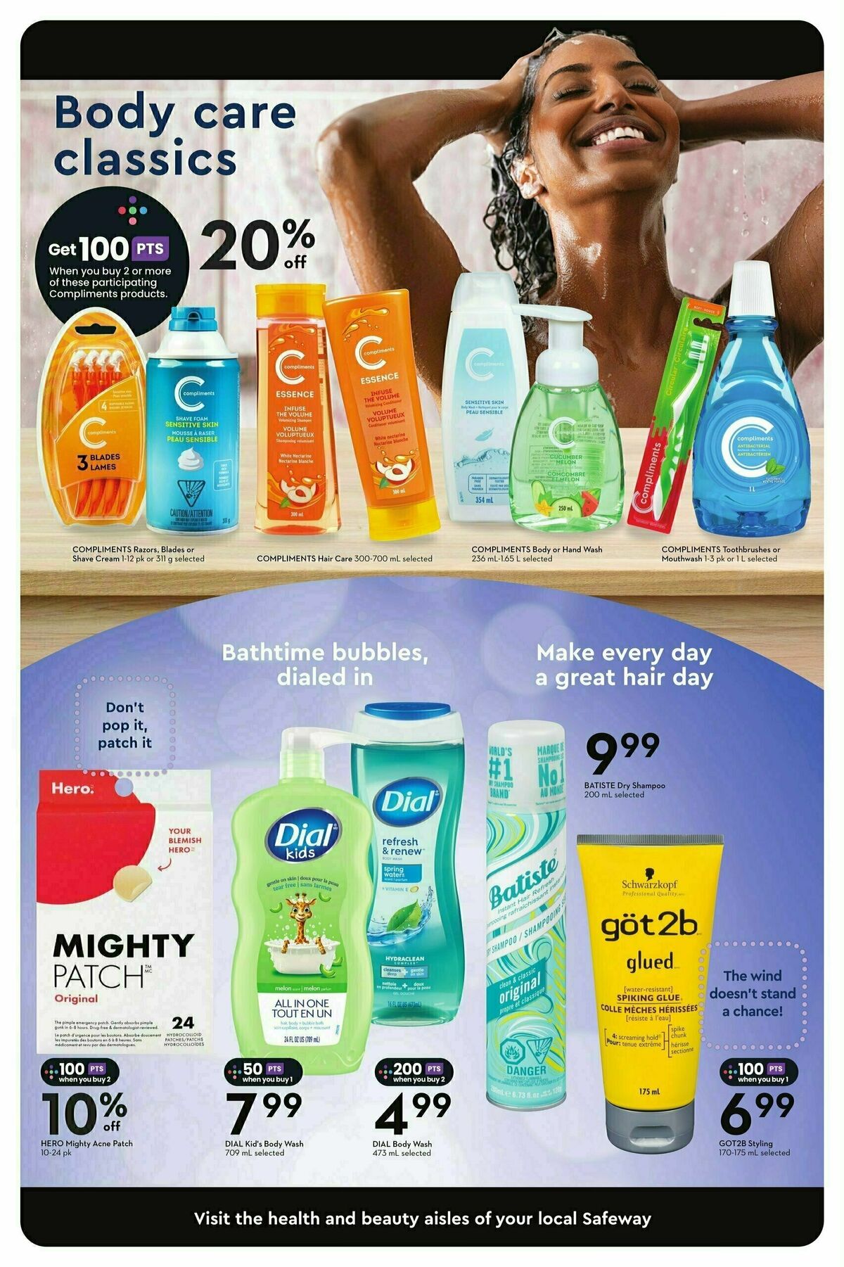 Safeway Health & Beauty Flyer from February 20