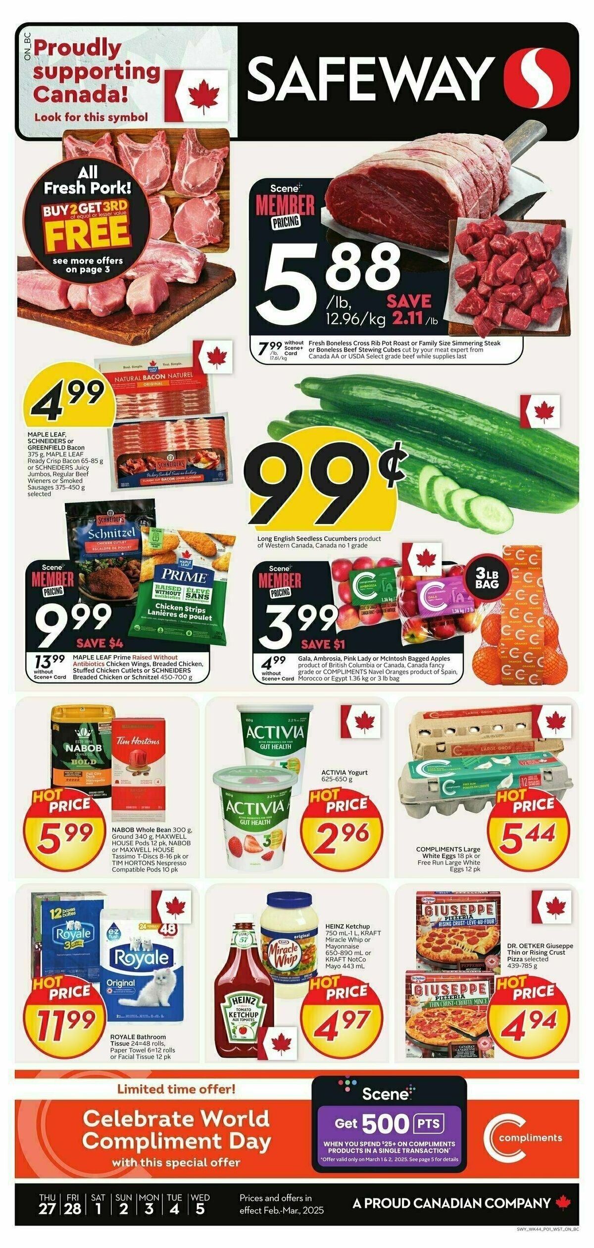 Safeway Flyer from February 27