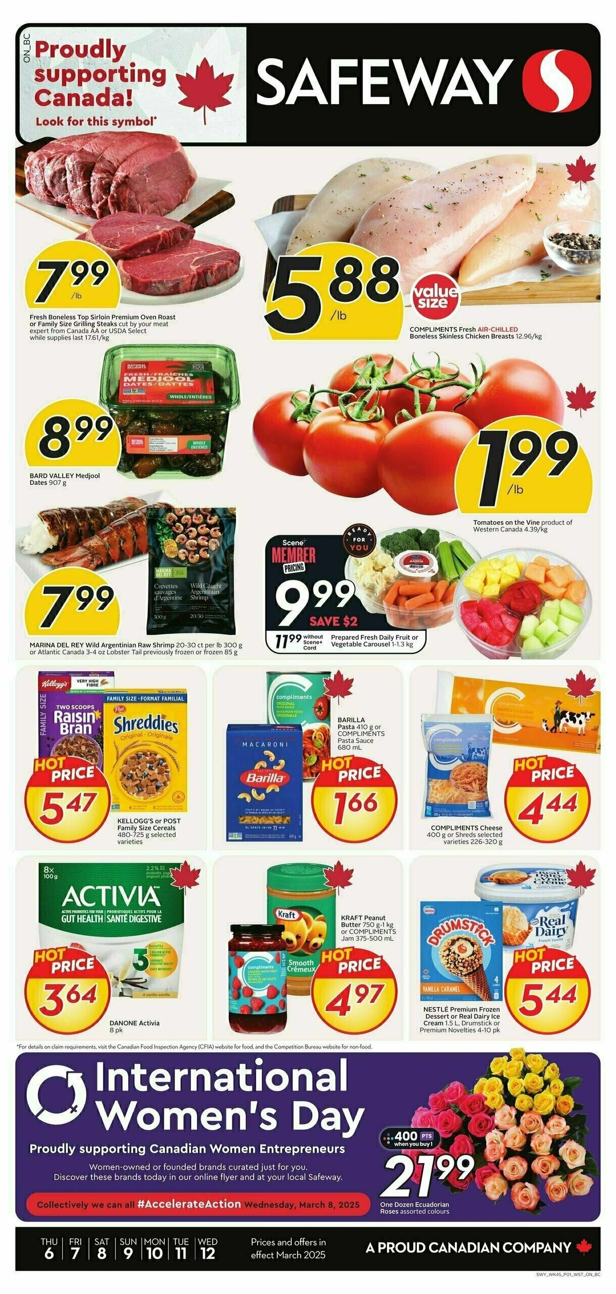 Safeway Flyer from March 6
