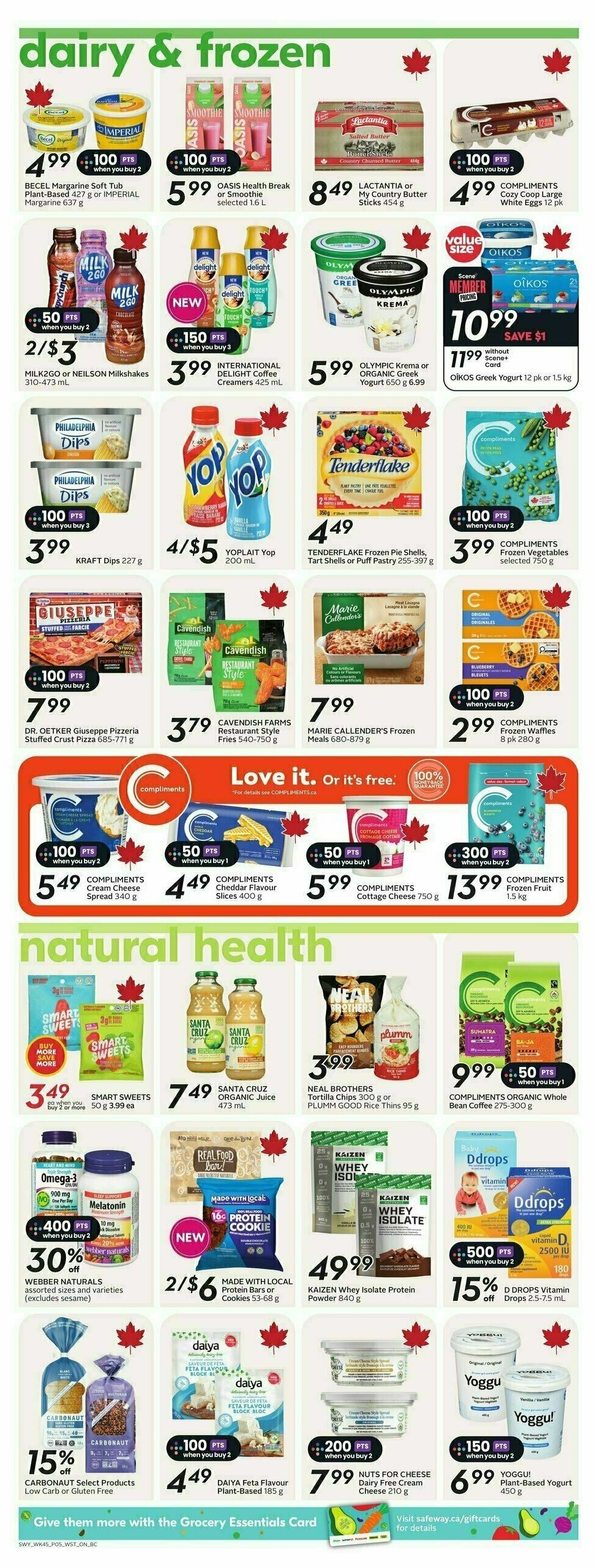 Safeway Flyer from March 6