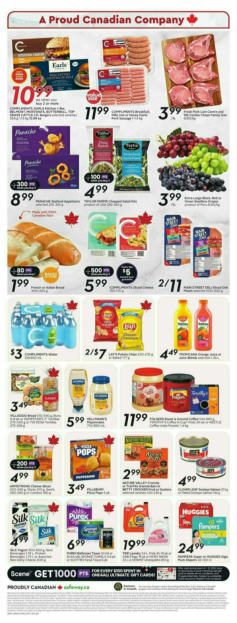 Safeway Flyer from March 6